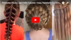 ¡Vídeo tutorial! Peinados originales para niñas que van a la moda